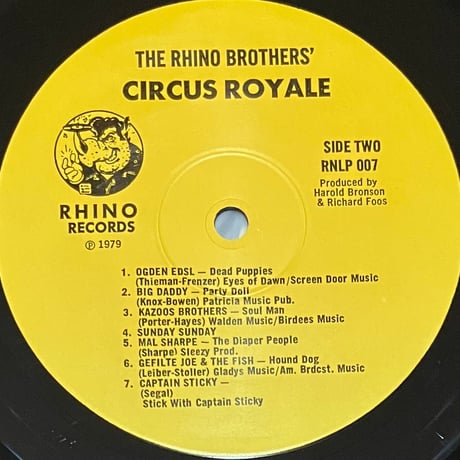 Various - Circus Royale [LP][Rhino Records] (USED)
