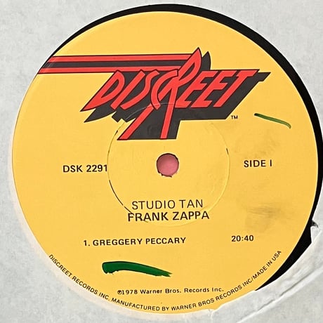 Frank Zappa - Studio Tan [LP][Discreet] (USED)