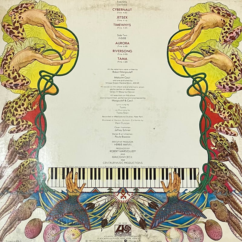 Robert Margouleff And Malcolm Cecil - Tonto's E