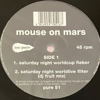 Mouse On Mars - Saturday Night Worldcup Fieber [12][Too Pure] (USED)