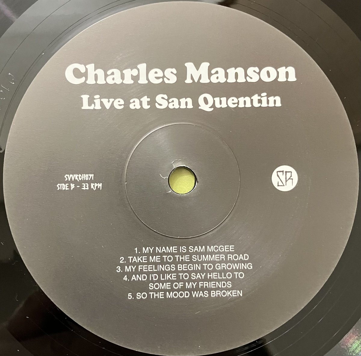 Charles Manson - Live At San Quentin [LP][Survi