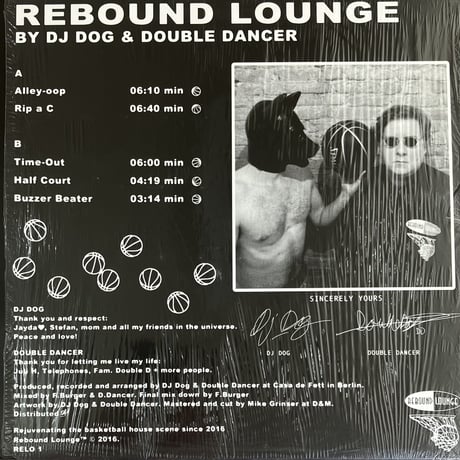 DJ Dog & Double Dancer - Rebound Lounge [12][Rebound Lounge] (USED)