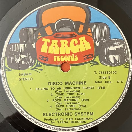 Electronic System - Disco Machine [LP][Targa Records] (USED)