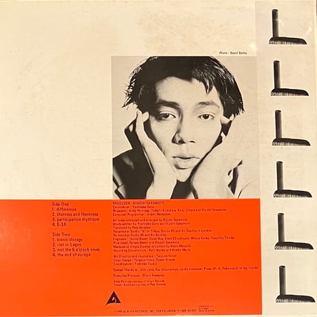 坂本龍一 - B-2 Unit [LP][Alfa] (USED)