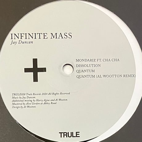 Jay Duncan - Infinite Mass [12][Trule] (USED)