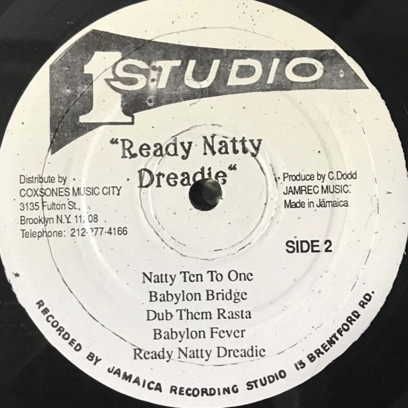 Dillinger - Ready Natty Dreadie [LP][Studio One