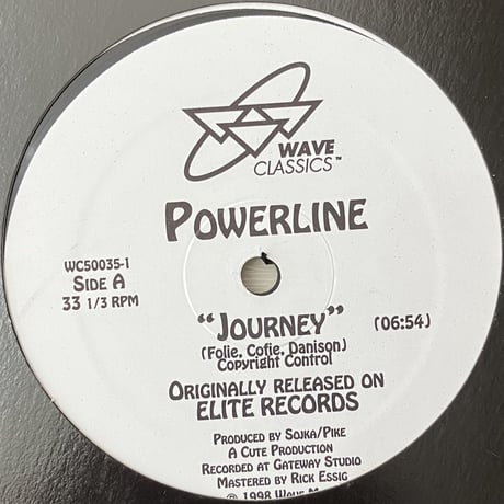 Powerline - Journey / Double Journey [12][Wave Classics] (USED)