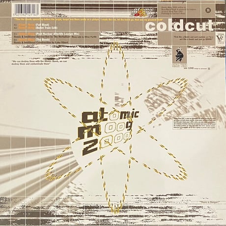 Coldcut - Atomic Moog 2000 / Boot The System [2×12][Ninja Tune] (USED)