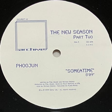 Phoojun / Nubian Mindz - The New Season Part Two [12][Archive] (USED)