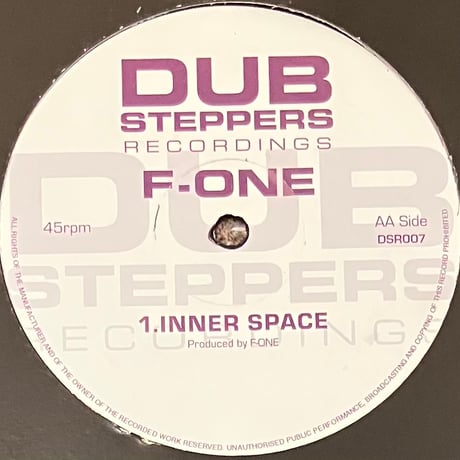 F-One - Valley Of Light / Inner Space [12][Dub Steppers Recordings] (USED)