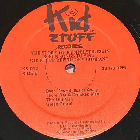 The Kid Stuff Repertory Company - The Story Of Rumpelstilskin And Fun Songs To Sing [LP] (USED)