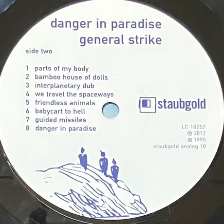 General Strike - Danger In Paradise [LP][Staubgold] (USED)