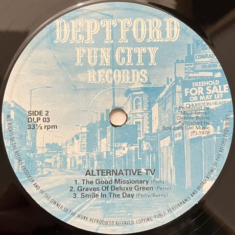 Alternative TV - Vibing Up The Senile Man (Part One) [LP][Deptford Fun City Records] (USED)