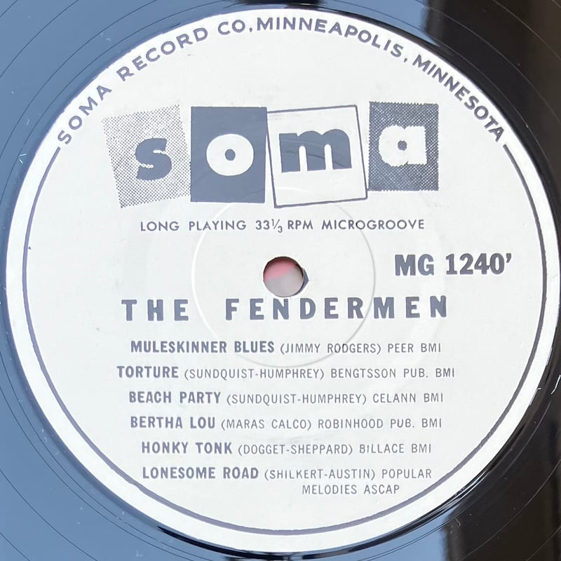 The Fendermen - Mule Skinner Blues [LP][Soma] (