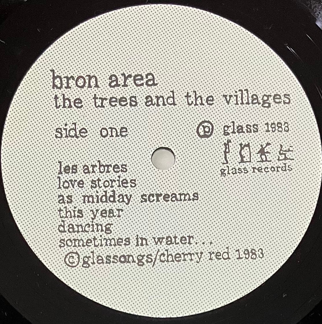 Bron Area - The Trees And The Villages [LP][Gla