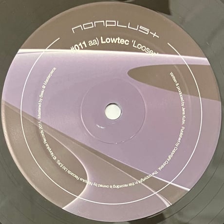 Lowtec - Wonderkidd / Looser [12][Nonplus Records] (USED)