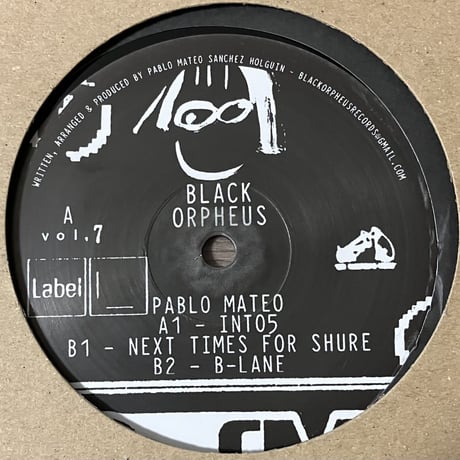 Pablo Mateo - ORPHEUS007 [12][Black Orpheus] (USED)