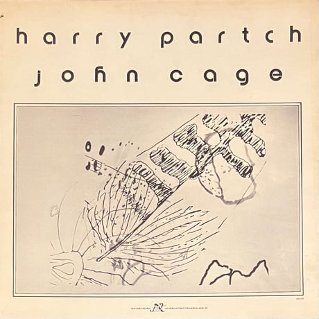 Harry Partch / John Cage - The Music Of John Cage And Harry Partch [LP] (USED)