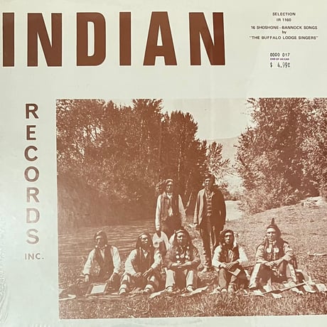 The Buffalo Lodge Singers - 16 Shoshone-Bannock Songs [LP][Indian Records, Inc.] (USED)