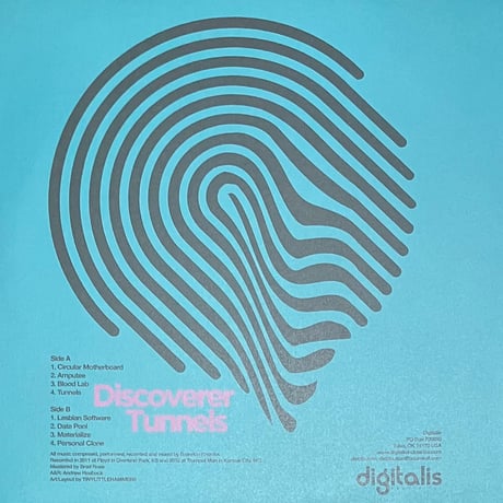 Discoverer - Tunnels [LP][Digitalis Recordings] (USED)