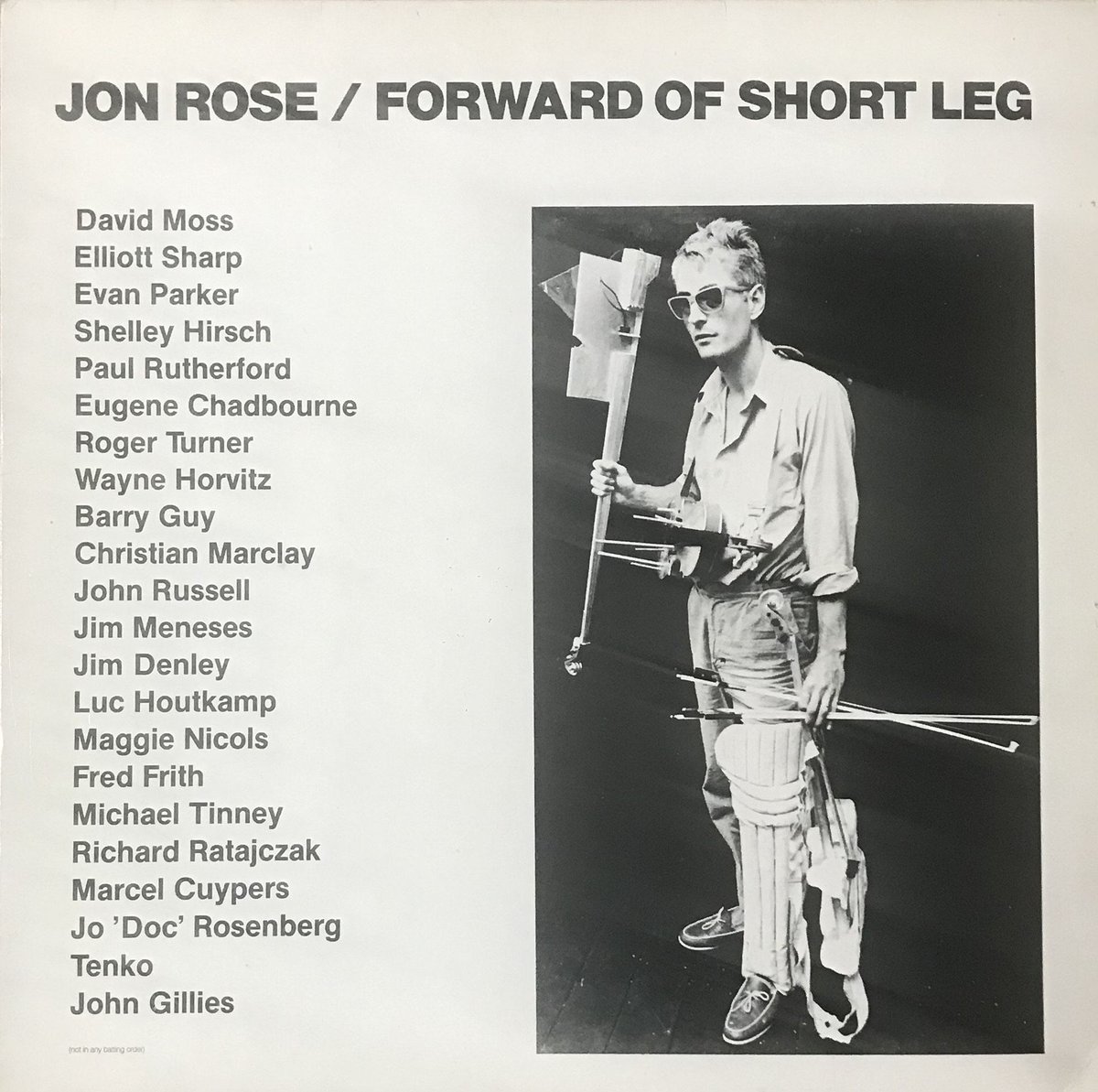 洋楽 Jon Rose / Forward of Short Leg Jon Rose ‎– Forward Of Short Leg [LP][Dossier]