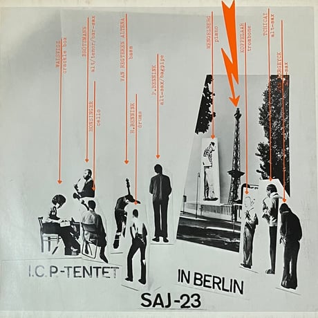 I.C.P.-Tentet - I.C.P.-Tentet In Berlin [LP][FMP] (USED)