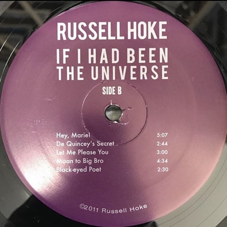 Russell Hoke - If I Had Been The Universe [LP][Unheard-Of-Records]