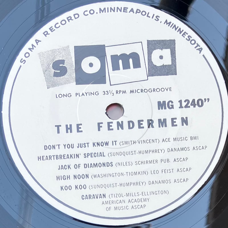 The Fendermen - Mule Skinner Blues [LP][Soma] (