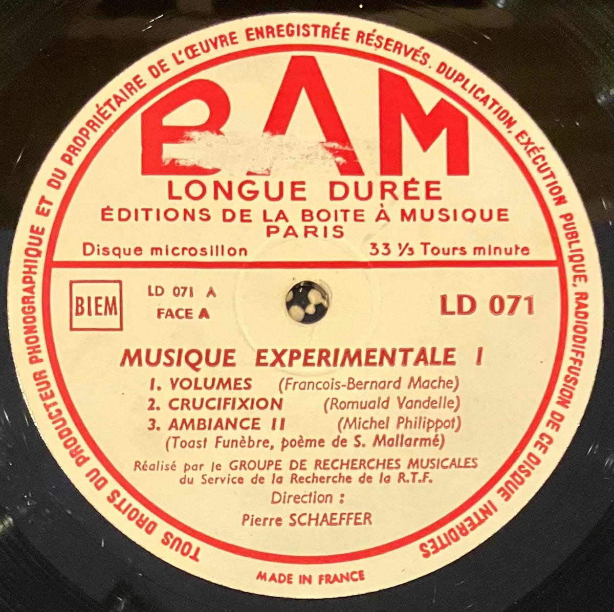 その他 Groupe De Recherches Musicales De La RTF Groupe De Recherches Musicales De La R.T.F. - M