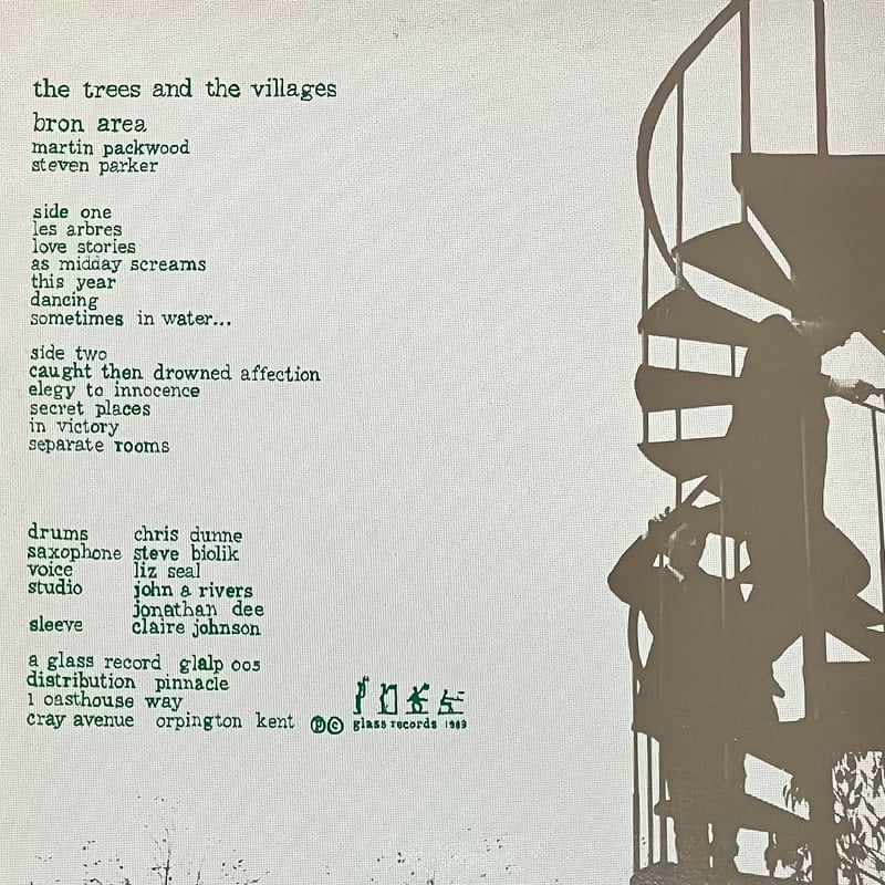 Bron Area - The Trees And The Villages [LP][Gla