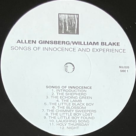 Allen Ginsberg / William Blake - Songs Of Innocence And Experience [LP][Klimt Records] (USED)