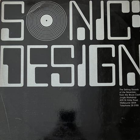 Bruce Clarke Jingle Workshop - Sonic Design [LP][Not On Label] (USED)
