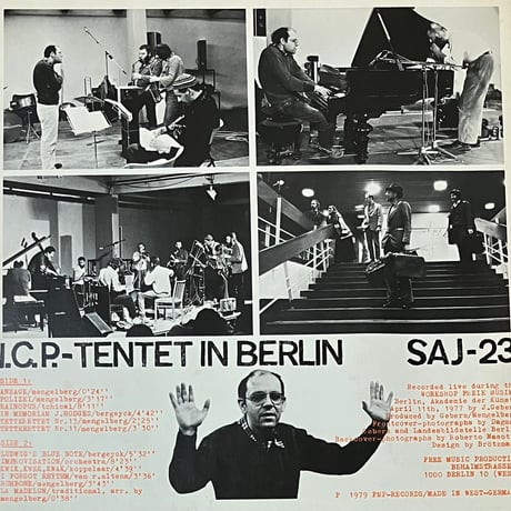 I.C.P.-Tentet - I.C.P.-Tentet In Berlin [LP][FMP] (USED)
