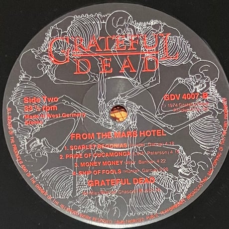 Grateful Dead - From The Mars Hotel [LP][Grateful Dead Records] (USED)