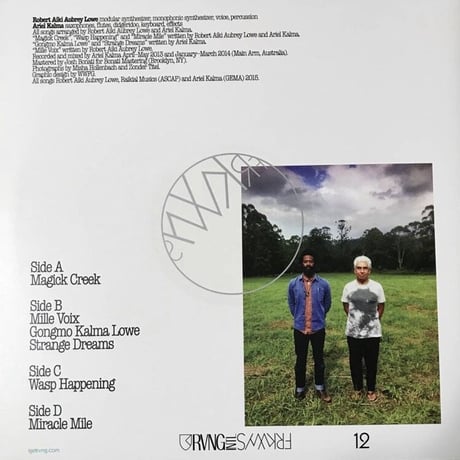 Robert Aiki Aubrey Lowe & Ariel Kalma - We Know Each Other Somehow [2LP][Rvng Intl.]