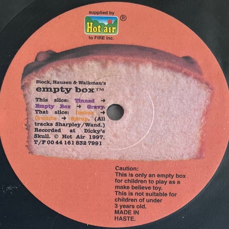 Stock, Hausen & Walkman - Empty Box [10][Fire Inc.] (USED)