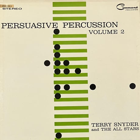 Terry Snyder And The All Stars - Persuasive Percussion Volume 2 [LP][Command] (USED)