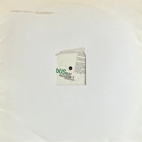 Bus Feat. MC Soom-T - Keep Life Right [12][~scape] (USED)