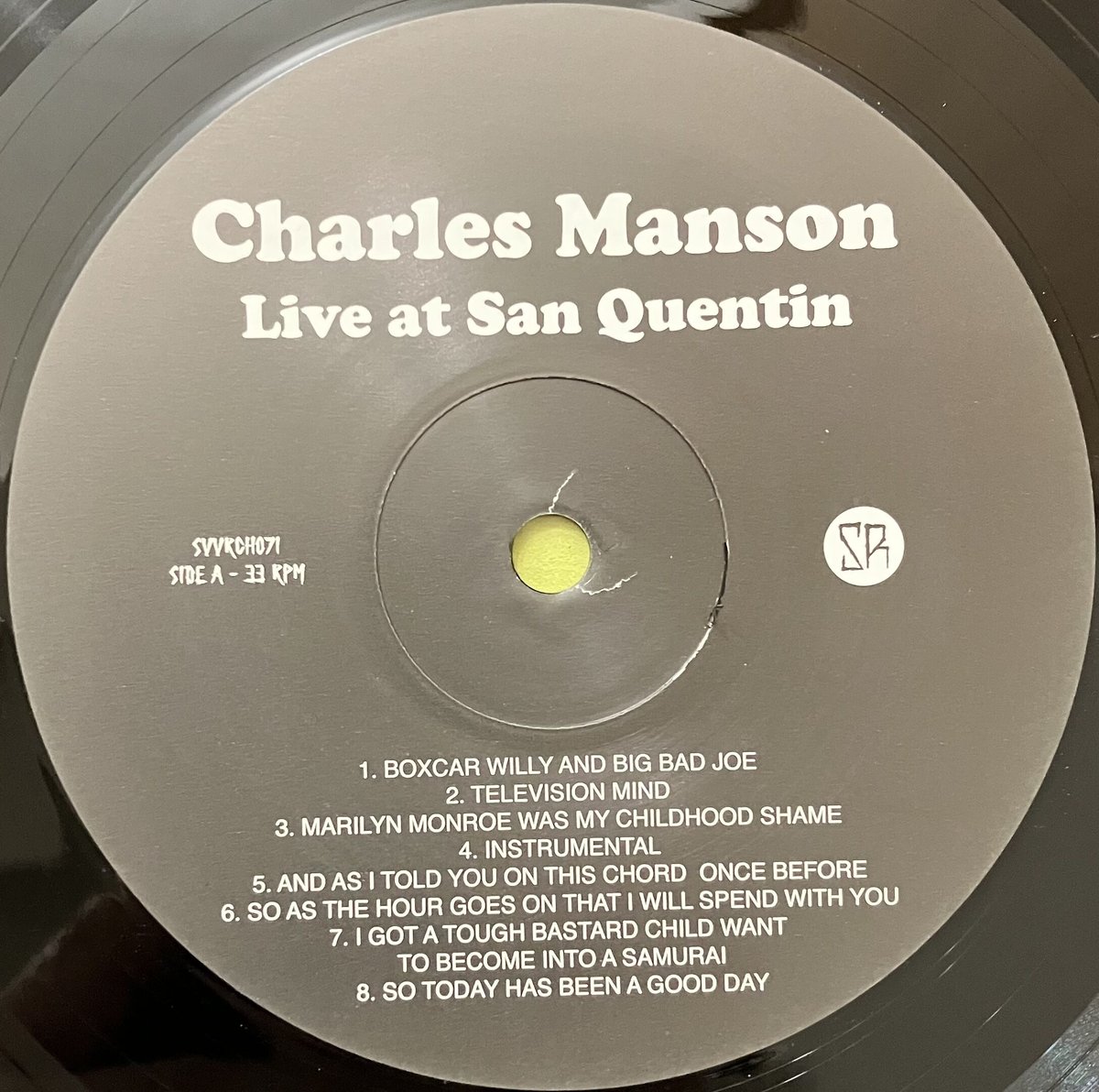 Charles Manson - Live At San Quentin [LP][Survi