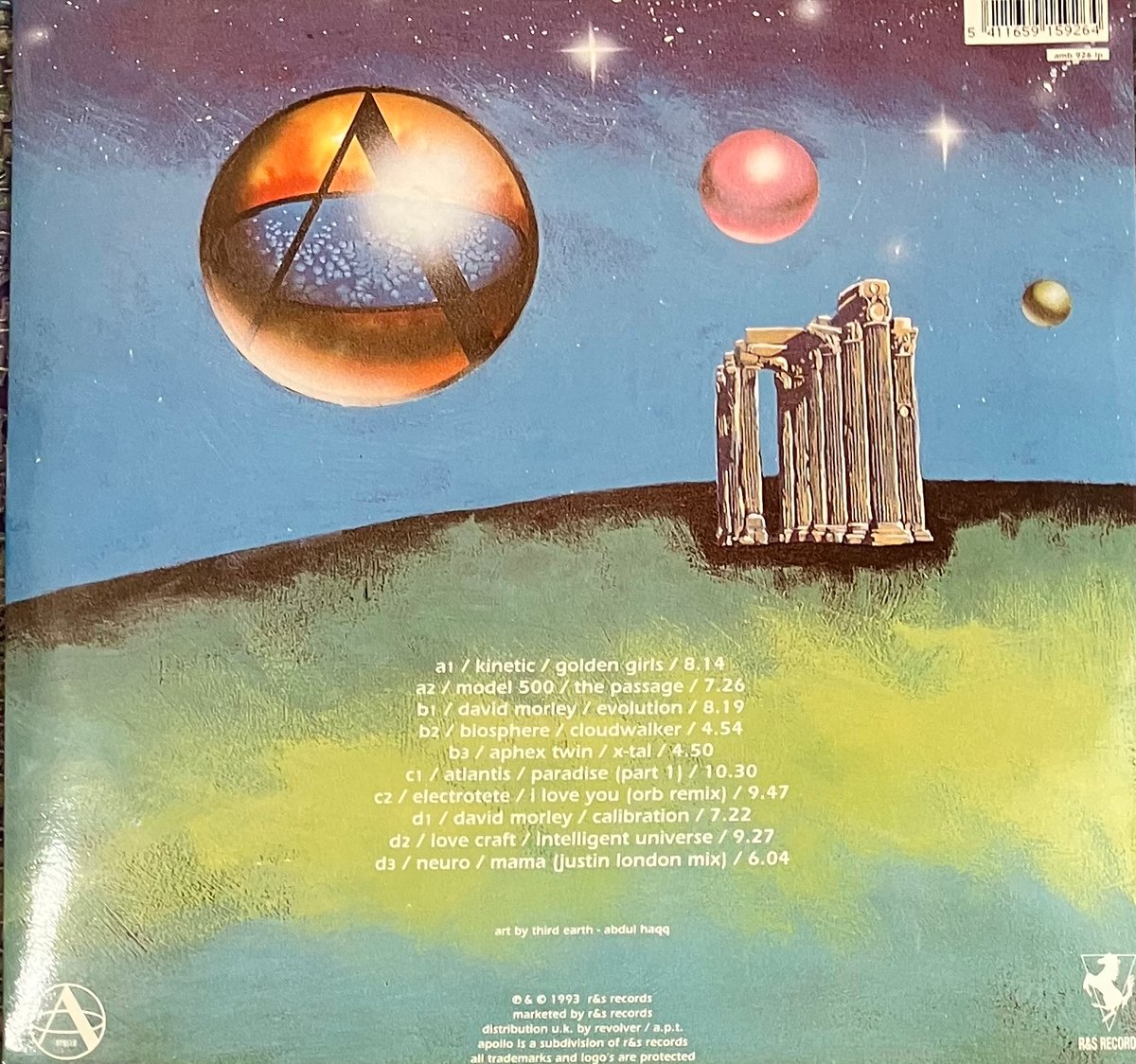 Various - Apollo Compilation テクノ アンビエント Various - Apollo Compilation [2LP][Apollo] (USE