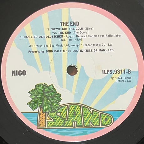 Nico - The End... [LP][Island Records] (USED)