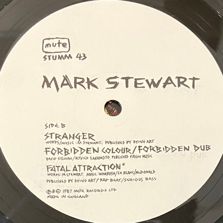 Mark Stewart - Mark Stewart [LP][Mute] (USED)