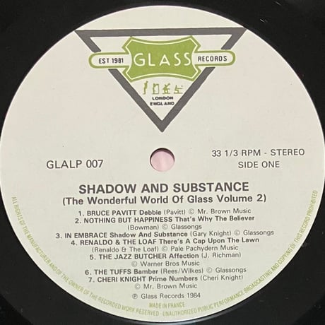 Various - Shadow And Substance (The Wonderful World Of Glass Volume 2) [LP] (USED)
