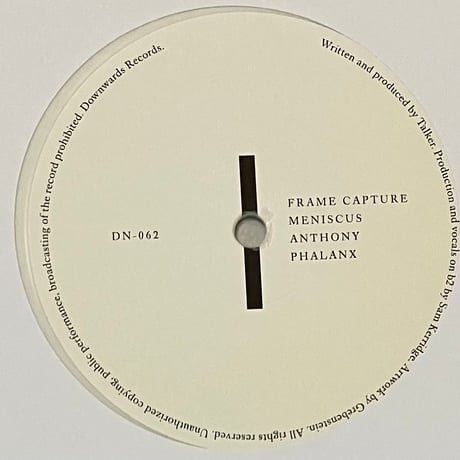 Talker - Talker [LP][Downwards] (USED)