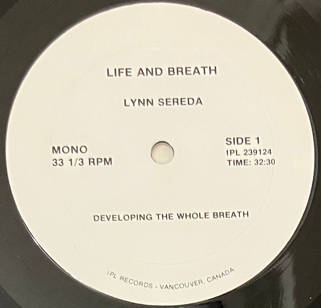 Lynn Sereda - Life And Breath [LP][Rada Records