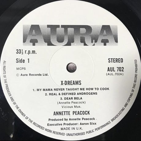 Annette Peacock - X-Dreams [LP][AURA]