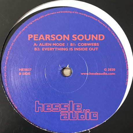 Pearson Sound - Alien Mode EP [12][Hessle Audio] (USED)