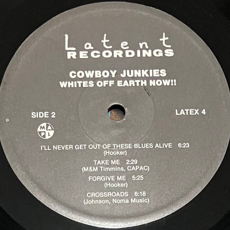 Cowboy Junkies - Whites Off Earth Now!! [LP][Latent Recordings] (USED)