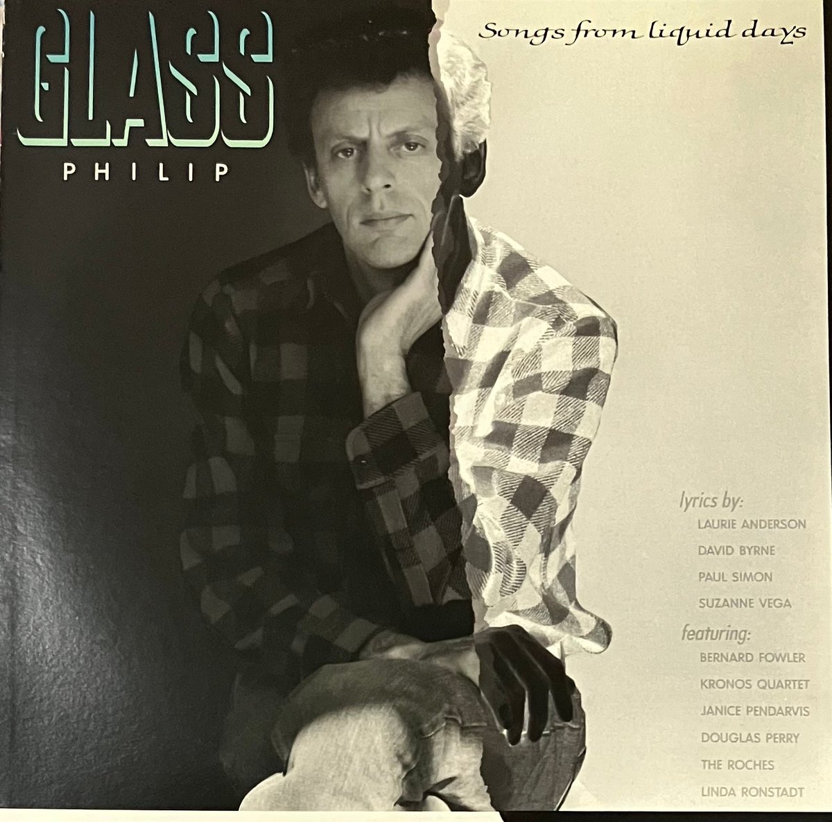 洋楽 Philip Glass Songs from Liquid Days LP Philip Glass - Songs From Liquid Days [LP][CBS/