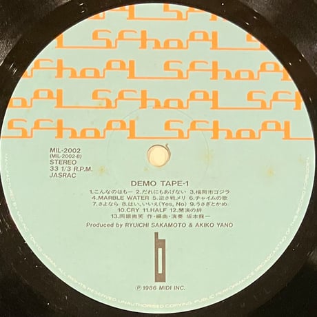 Various - Demo Tape 1 [LP][School] (USED)